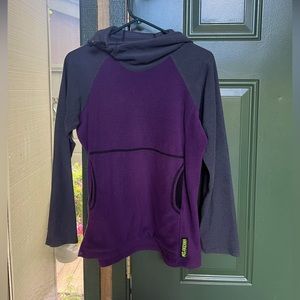 Purple and Dark grey Microgrid Melanzana